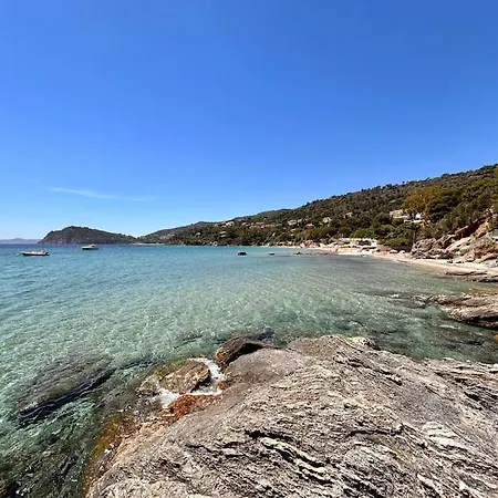 Goodlifepramousquier Classe 3 Etoiles Appartement 2 Ch, Belle Vue Mer Et Nature, Calme Et Plage A Pied Le Lavandou Extérieur photo